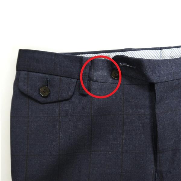 スーツカンパニー REDA 2つボタン シングルスーツ Y4 S ダークネイビー ウインドペン ノータック 本切羽 春秋冬 AET954 5NG090 | SUIT SQUARE | 04