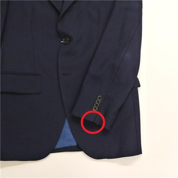 麻布テーラー Grand Marquis 2つボタン シングルスーツ 袖口4つボタン YA4 S ダークネイビー ノータック 春秋 合物 5NG106 | 麻布テーラー | 03