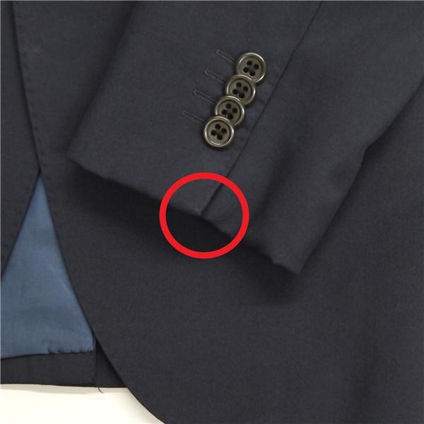 麻布テーラー Grand Marquis 2つボタン シングルスーツ 袖口4つボタン YA4 S ダークネイビー ノータック 春秋 合物 5NG106 | 麻布テーラー | 04