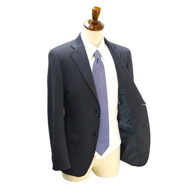 ONLY オンリー 2つボタン シングルスーツ YA7 L ダークグレー 暗灰色 ハウンドトゥース ノータック 秋冬 4-0345-42-256 5NH052 | ONLY | 01