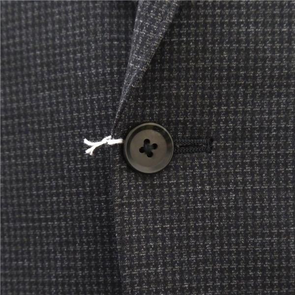 ONLY オンリー 2つボタン シングルスーツ YA7 L ダークグレー 暗灰色 ハウンドトゥース ノータック 秋冬 4-0345-42-256 5NH052 | ONLY | 02