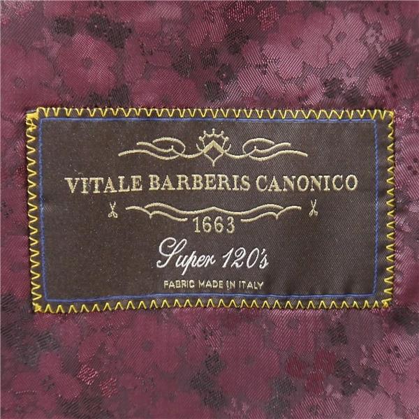 ONLY オンリー イタリア製カノニコ 2パンツ 2つボタン シングルスーツ Y7 L ダークグレー 暗灰色 ノータック 本切羽 秋冬 5NH053 | ONLY | 06