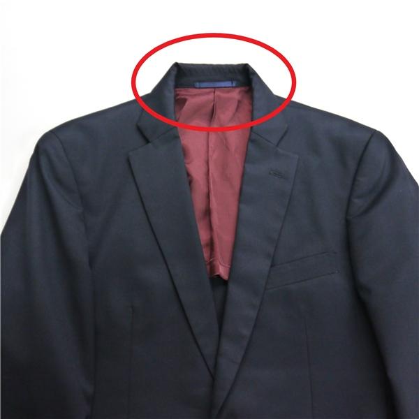 SADA サダ 2つボタン シングルスーツ 袖口4つボタン A6 M ダークネイビー 濃紺色 ノータック 春秋 合物 3964 5NI014 | ブランド登録なし | 05