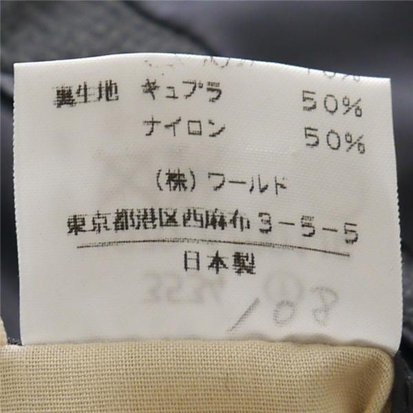 タケオキクチ 3つボタン シングルスーツ 袖口3つボタン Y8 XL ダークグレー 暗灰色 チェック ツータック 春秋冬 620 5NI025 | TAKEO KIKUCHI | 04