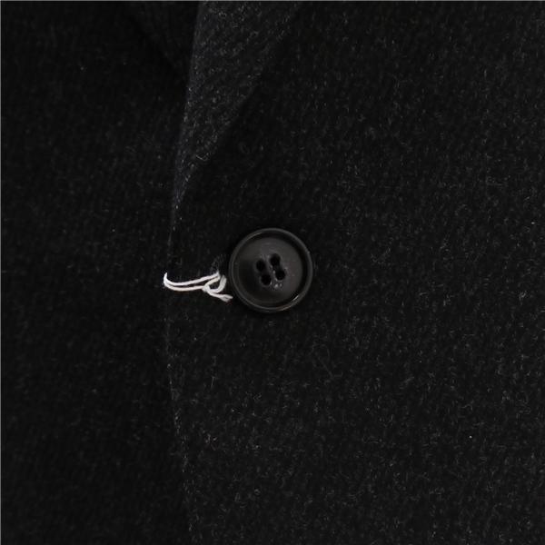 ダーバン 2つボタン シングルスーツ 袖口3つボタン A6 M ダークグレー シャドーストライプ ノータック 秋冬 D510350-98 5NI030 | D'URBAN | 02