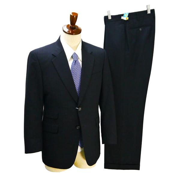 Tailor's Heart&Hand by HANABISHI 2つボタン シングルスーツ A4 S ダークグレー シャドーストライプ ワンタック 春夏 5NI051 | ブランド登録なし