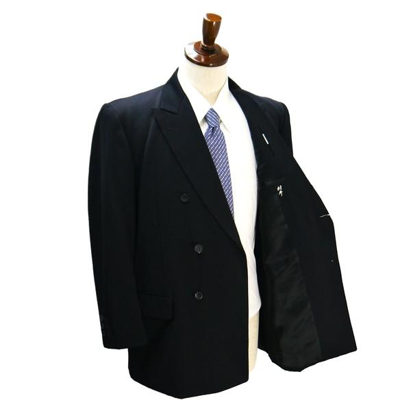 GOLDEN CAMEL ゴールデンキャメル 6つボタン ダブルスーツ 袖口3つボタン A7 L ブラック ワンタック フォーマル 春秋冬 5NI052 | ブランド登録なし | 01