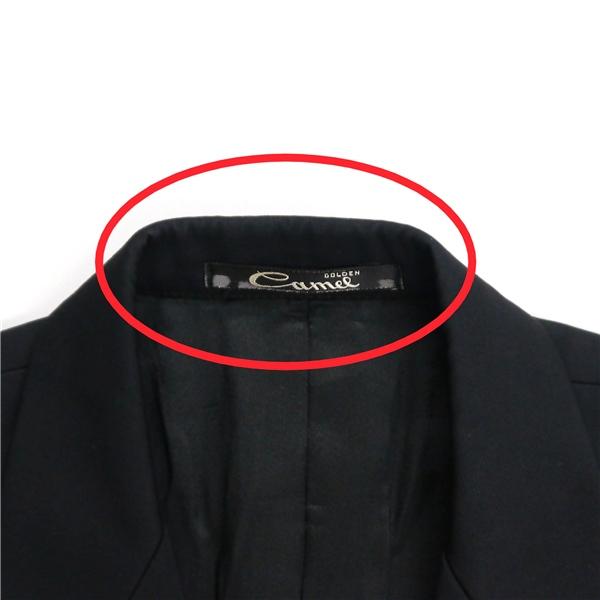 GOLDEN CAMEL ゴールデンキャメル 6つボタン ダブルスーツ 袖口3つボタン A7 L ブラック ワンタック フォーマル 春秋冬 5NI052 | ブランド登録なし | 05