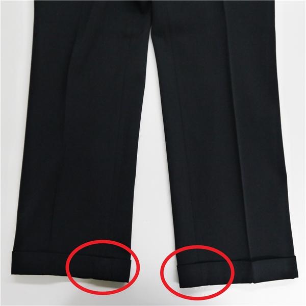 GOLDEN CAMEL ゴールデンキャメル 6つボタン ダブルスーツ 袖口3つボタン A7 L ブラック ワンタック フォーマル 春秋冬 5NI052 | ブランド登録なし | 06