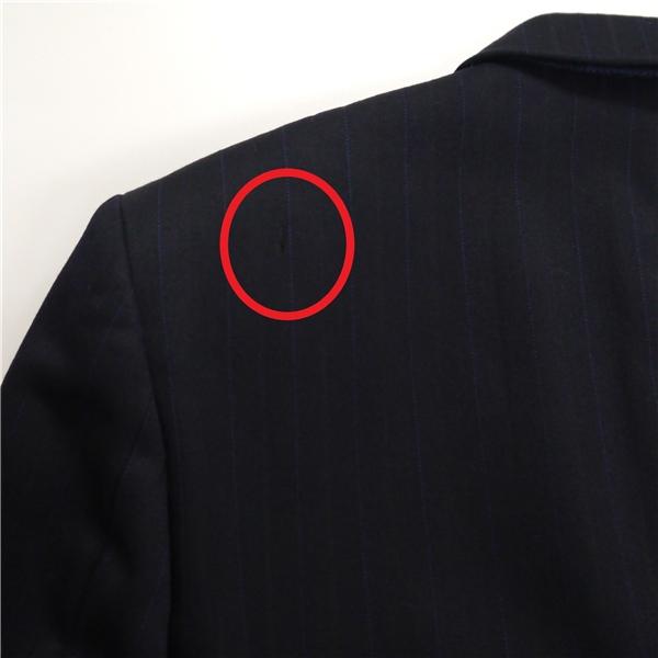 DAIDOH 3ピース 2つボタン シングルスーツ 袖口3つボタン A4 S ダークネイビー ストライプ ワンタック 春秋冬 21350901 5NJ021 | ブランド登録なし | 06