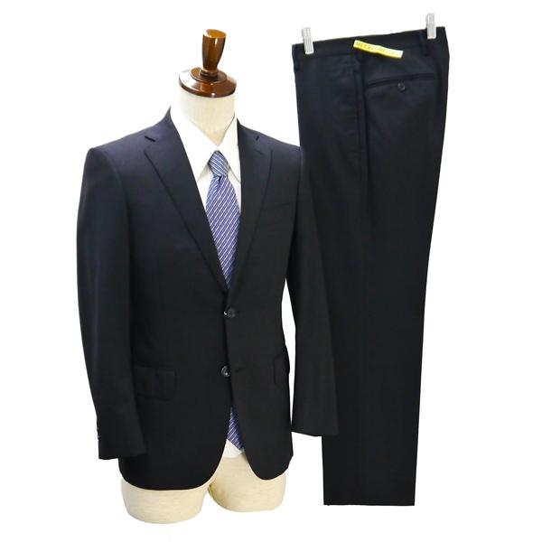 green label reraxing 2つボタン シングルスーツ 袖口3つボタン Y4 S ダークグレー ノータック 春秋 合物 3121-110-1085 5NJ022 | green label relaxing