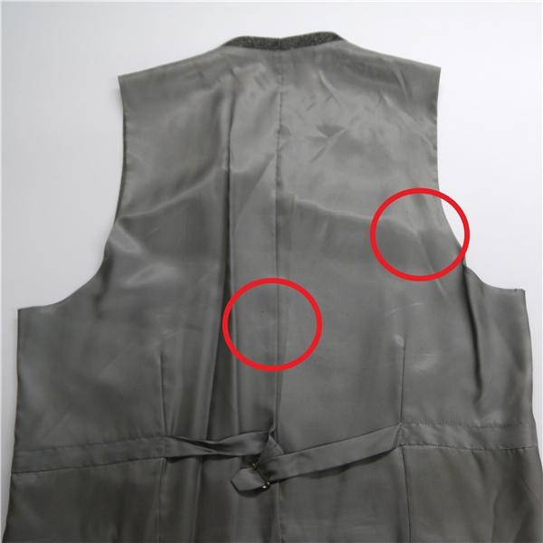 ダーバン 3ピース 2つボタン シングルスーツ 袖口3つボタン AB6 L ブラウン系 茶色系 ツータック 春秋冬 D216049-94-003 5NJ024 | D'URBAN | 07