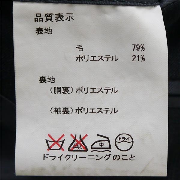 renoma 2パンツ 2つボタン シングルスーツ A6 M ダークグレー 暗灰色 ストライプ ワンタック 春秋冬 492208-703-11-36 5NJ042 | ブランド登録なし | 03