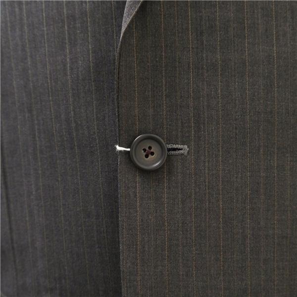 ダーバン MONSOON 2つボタン シングルスーツ A5 M ブラウンがかったダークグレー ストライプ 春夏 52110107-84-031 5NJ050 | D'URBAN | 02
