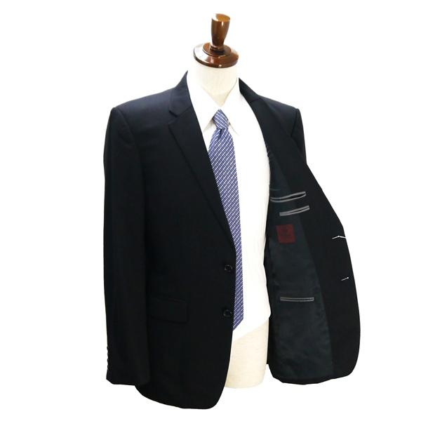 タケオキクチ 2つボタン シングルスーツ 袖口4つボタン A8 XL ダークグレー ストライプ ノータック 春秋 合物 620 5NJ056 | TAKEO KIKUCHI | 01