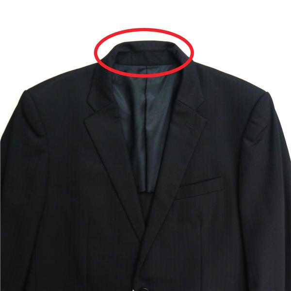 タケオキクチ 2つボタン シングルスーツ 袖口4つボタン A8 XL ダークグレー ストライプ ノータック 春秋 合物 620 5NJ056 | TAKEO KIKUCHI | 05