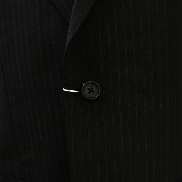 ダーバン MONSOON 2つボタン シングルスーツ A5 M ダークグレー 暗灰色 ストライプ ツータック 春夏 52410122-98-005 5NJ057 | D'URBAN | 02