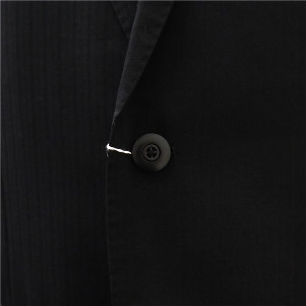 MAJI 2つボタン シングルスーツ 袖口4つボタン A7 L ダークグレー シャドーストライプ ノータック 春夏 M1013170-0 5NJ063 | ブランド登録なし | 02