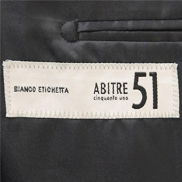 ABITRE51 2つボタン シングルスーツ A7 L ダークネイビー シャドーストライプ ノータック 春秋 合物 2-0334-29-002 5NJ065 | ブランド登録なし | 04
