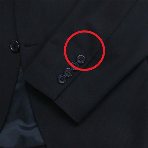 ABITRE51 2つボタン シングルスーツ A7 L ダークネイビー シャドーストライプ ノータック 春秋 合物 2-0334-29-002 5NJ065 | ブランド登録なし | 07