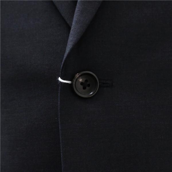 吉田スーツ ARISTON 2つボタン シングルスーツ 袖口4つボタン A7 L ダークネイビー ノータック 春秋 合物 47520-1219 5NL001 | ブランド登録なし | 02