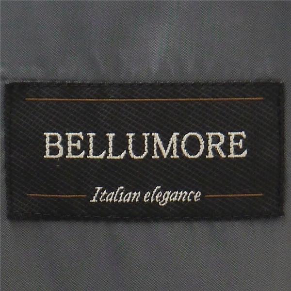 BELLUMORE KADINIA LIMITED 2つボタン シングルスーツ AB6 L ダークグレー ストライプ ツータック 春夏 T0911101-1 5NL008 | BELLUMORE | 04