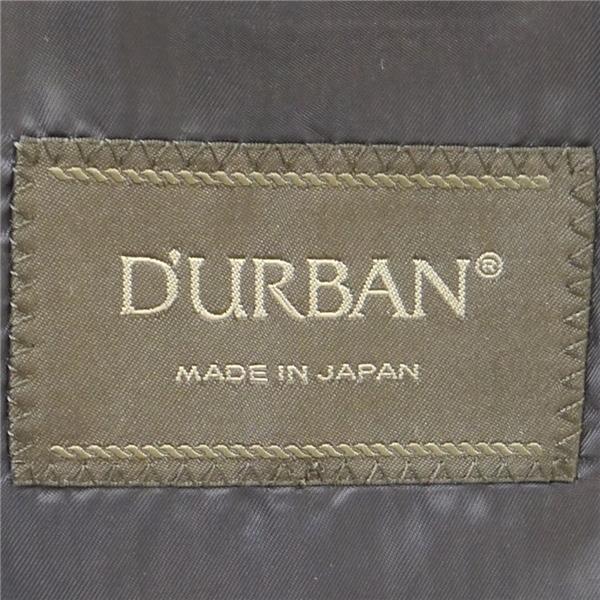 ダーバン 2つボタン シングルスーツ 袖口4つボタン A5 M ダークネイビー 濃紺色 ワンタック 春秋 合物 8008210153-38-000 5NL011 | D'URBAN | 04