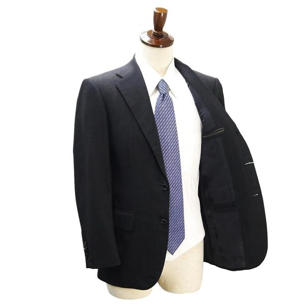 ユナイテッドアローズ 段返り 3つボタン シングルスーツ Y5 M ダークグレー 暗灰色 ノータック 春秋冬 1123-259-3080 5NL022 | UNITED ARROWS | 01