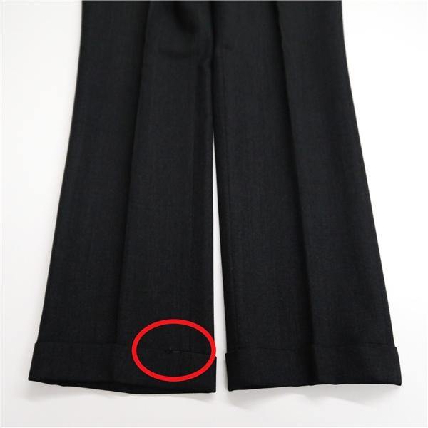 ユナイテッドアローズ 段返り 3つボタン シングルスーツ Y5 M ダークグレー 暗灰色 ノータック 春秋冬 1123-259-3080 5NL022 | UNITED ARROWS | 08