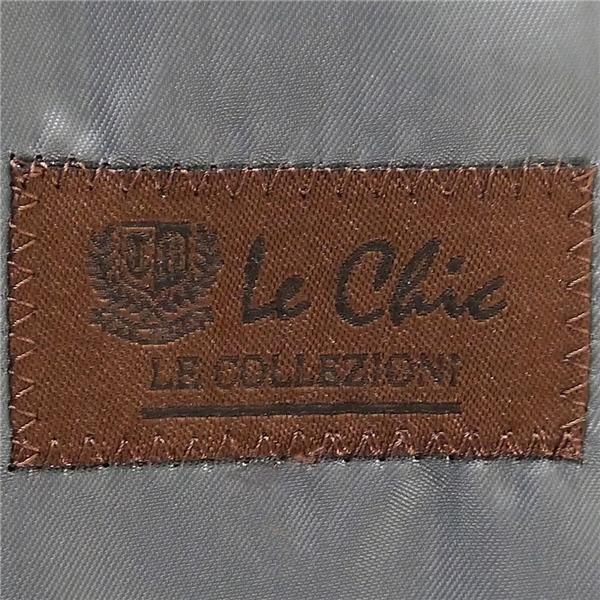Le Chic EXTRAFINE WOOL 2つボタン シングルスーツ Y5 M ダークネイビー 濃紺色 ストライプ ノータック 春秋冬 NHJF16190 5NL039 | ブランド登録なし | 04
