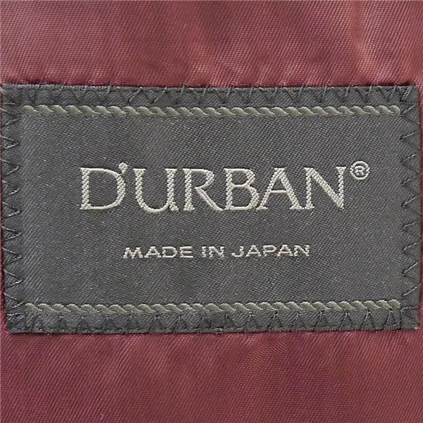 ダーバン r.a.s.o. 2つボタン シングルスーツ A4 S ダークグレー 暗灰色 チェック ノータック 春秋 合物 4111313-97-000 5NL041 | D'URBAN | 04