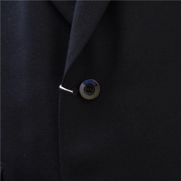 Oxford 2つボタン シングルスーツ AB6 L ダークネイビー 濃紺色 シャドーストライプ ワンタック 春秋 合物 00-11085 5NL048 | ブランド登録なし | 02