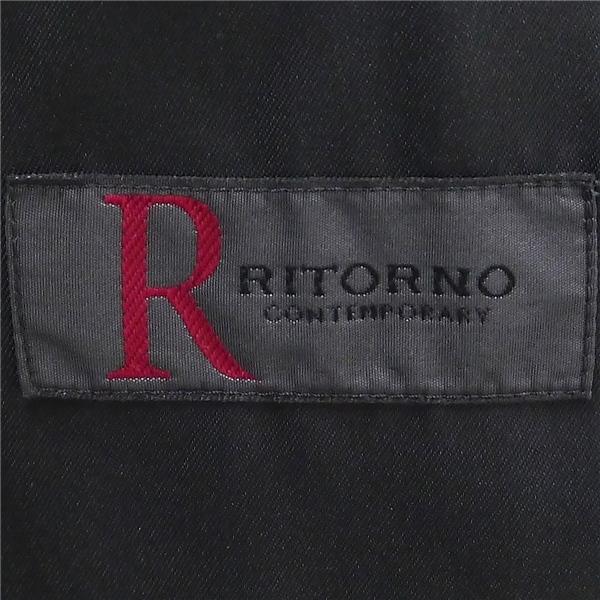 RITORNO 2パンツ 2つボタン シングルスーツ A4 S ダークグレー 暗灰色 シャドーストライプ ノータック 春夏 411-0005 5NL049 | ブランド登録なし | 04