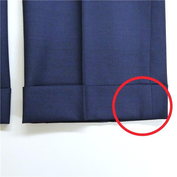 スーツセレクト ANGELICO 2つボタン シングルスーツ Y6 M 青みがかったダークネイビー ノータック 本切羽 春夏 BLD1268 5NL053 | SUIT SELECT | 08