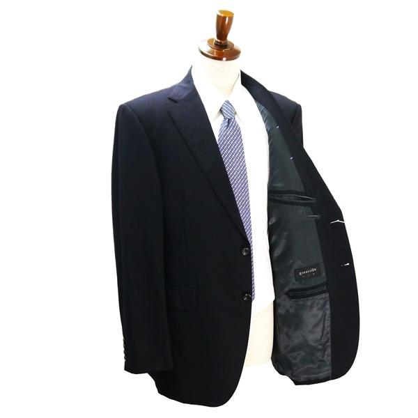 gotairiku 五大陸 2つボタン シングルスーツ AB9 XXL ダークグレー 暗灰色 シャドーストライプ ワンタック 春夏 7BR 2657 5NL055 | gotairiku | 01