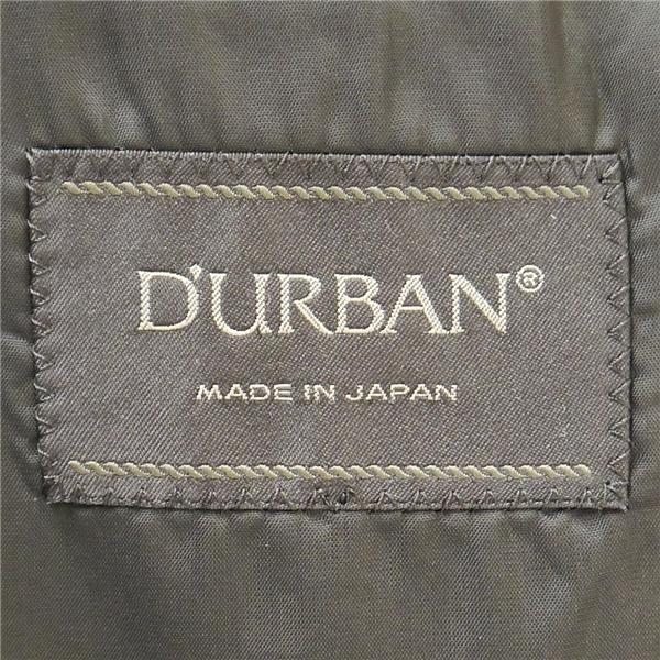 ダーバン MONSOON 2つボタン シングルスーツ 袖口4つボタン A4 S ダークネイビー ストライプ ノータック 春夏 711355 5NL057 | D'URBAN | 03