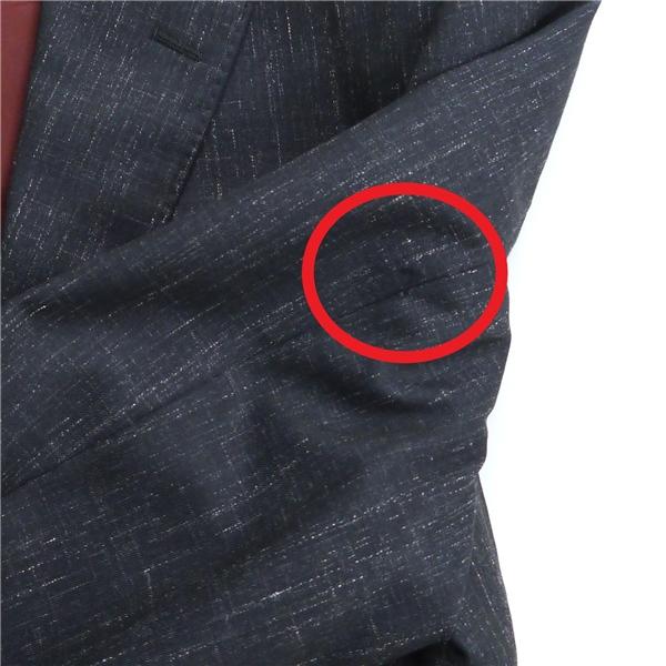 ダーバン Zeal 2つボタン シングルスーツ 袖口4つボタン A4 S ダークネイビー チェック ノータック 春秋 合物 707720 5NL059 | D'URBAN | 07