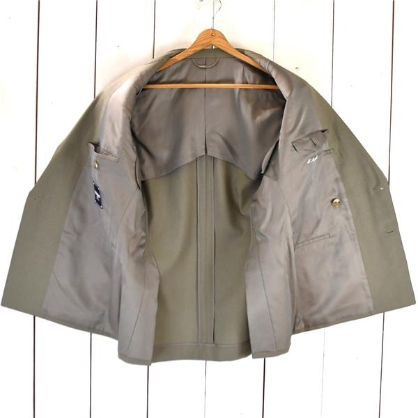 Hill Brothers LONDON HENRY POOLE 金ボタン 4つボタン ダブル ジャケット A4 / M グレージュ 袖口4つ釦 08-2021311-443 5TC042 | ブランド登録なし | 01