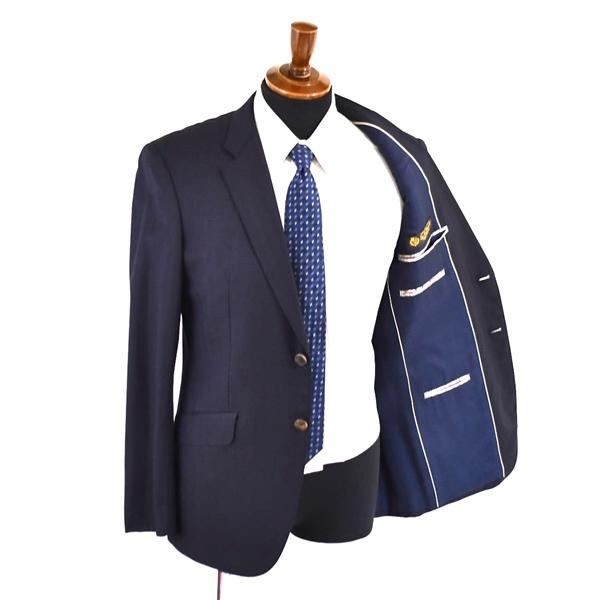 ポールスミスコレクション 伊製ロロピアーナ生地super120's 2つボタンシングルスーツ Y8/L 濃紺シャドーストライプ PC-J-68764 5TC124 | Paul Smith COLLECTION | 01