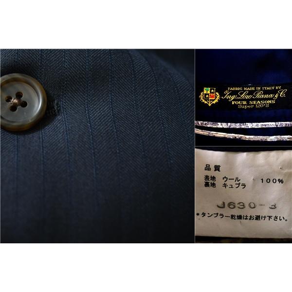 ポールスミスコレクション 伊製ロロピアーナ生地super120's 2つボタンシングルスーツ Y8/L 濃紺シャドーストライプ PC-J-68764 5TC124 | Paul Smith COLLECTION | 02