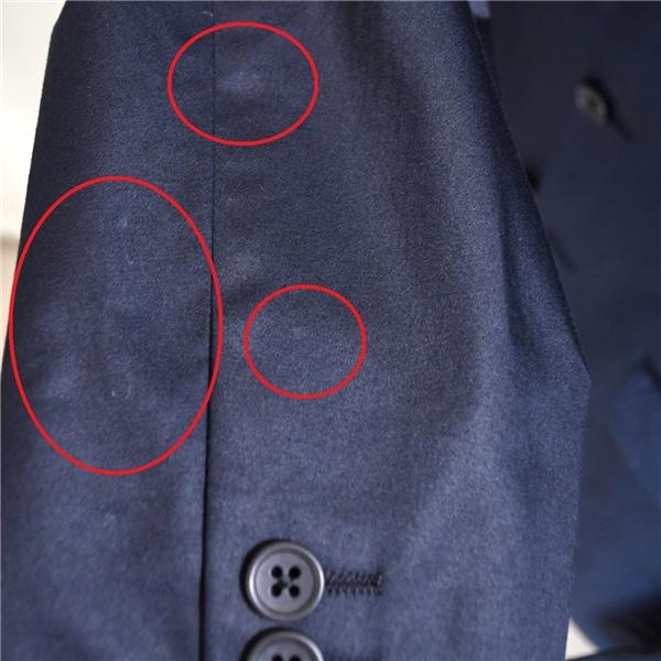 タケオキクチ コットン100％ 2つボタン シングル ジャケット 2 / M ダークネイビー 袖口3つ釦 春夏秋対応 JF070-44901AB 5TD018 | tk.TAKEO KIKUCHI | 03