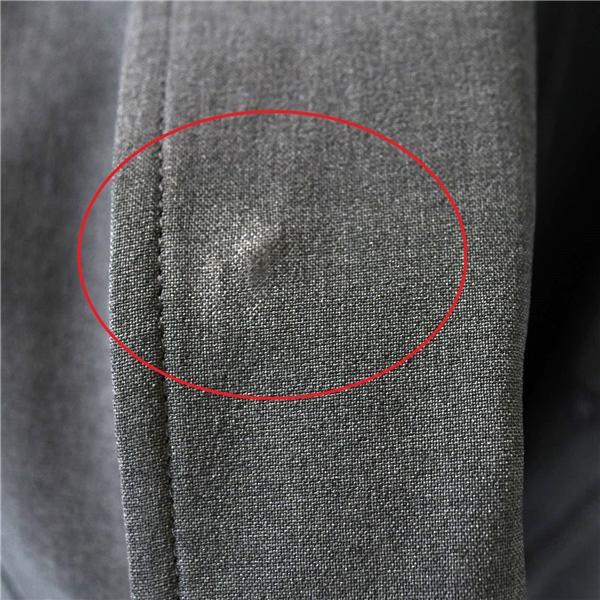 ニューヨーカー BERKLEY ポリエステル100％ 3つボタン シングル 段返り シャツジャケット 48L / M グレー 日本製 82-19-5120 5TD020 | NEWYORKER | 03