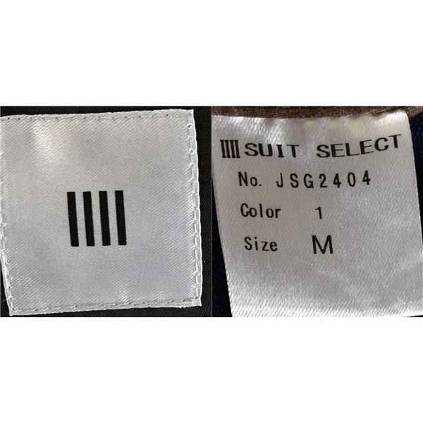 スーツセレクト 2つボタン シングル ジャケット M ダークネイビー 袖口4つ釦 サイドベンツ 春秋対応 JSG2404 5TE022 | SUIT SELECT | 03