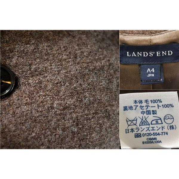 ランズエンド LANDS' END 2つボタン シングル ジャケット A4 / L ブラウン 袖口4つ釦 本切羽 秋冬対応 407961 5TG006 | ブランド登録なし | 02