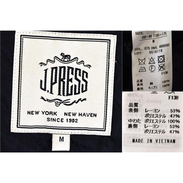 Jプレス J.PRESS 比翼仕立て 取外し可能ライナー付 ステンカラーコート L ブラック 秋冬対応 021-5-CC-OV-HW-0030 5TG028 | J.PRESS | 02