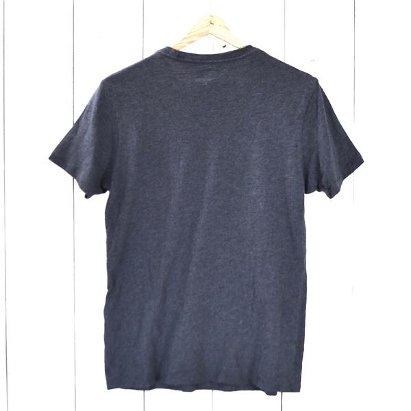 アルマーニジーンズ ARMANI JEANS AJ コットン100％ クルーネック 半袖 Tシャツ カットソー S ダークグレー H75FN-C6 / 5TH022 | ARMANI JEANS | 01