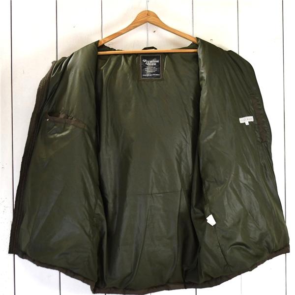 VILLAND 比翼仕立て フルジップアップ 取外し可能フード付 ダウンジャケット XL カーキ ドローコード付 登山 秋冬対応 842935 / 5TI020 | VILLAND | 01