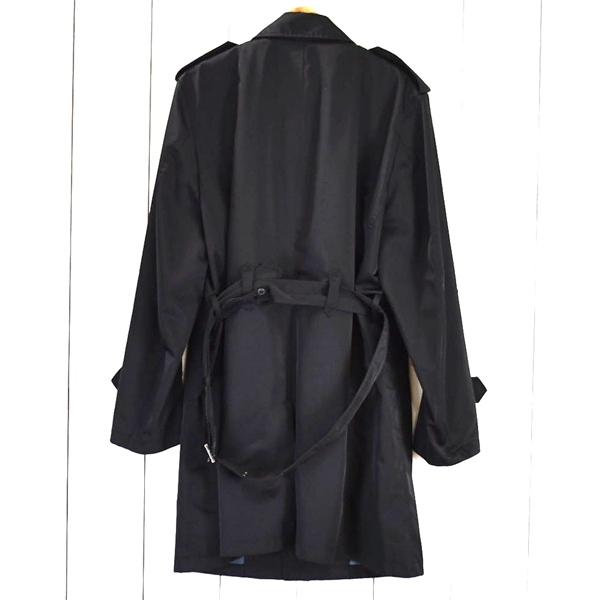 ジュンコシマダ JUNKO SHIMADA 比翼仕立て 取外し可能ライナー付 シングルトレンチコート XL ブラック G092J700-0 / 5TI061 | JUNKO SHIMADA | 02