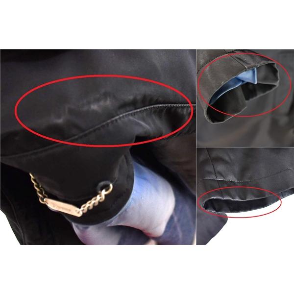 ジュンコシマダ JUNKO SHIMADA 比翼仕立て 取外し可能ライナー付 シングルトレンチコート XL ブラック G092J700-0 / 5TI061 | JUNKO SHIMADA | 06