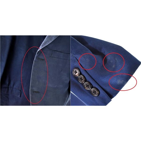 ラルフローレン Polo コットン100％ 3つボタン シングル ジャケット A5 / M ダークネイビー 袖口4つ釦 春秋冬対応 SR-RL-NM-0406 / 5TJ003 | POLO RALPH LAUREN | 06